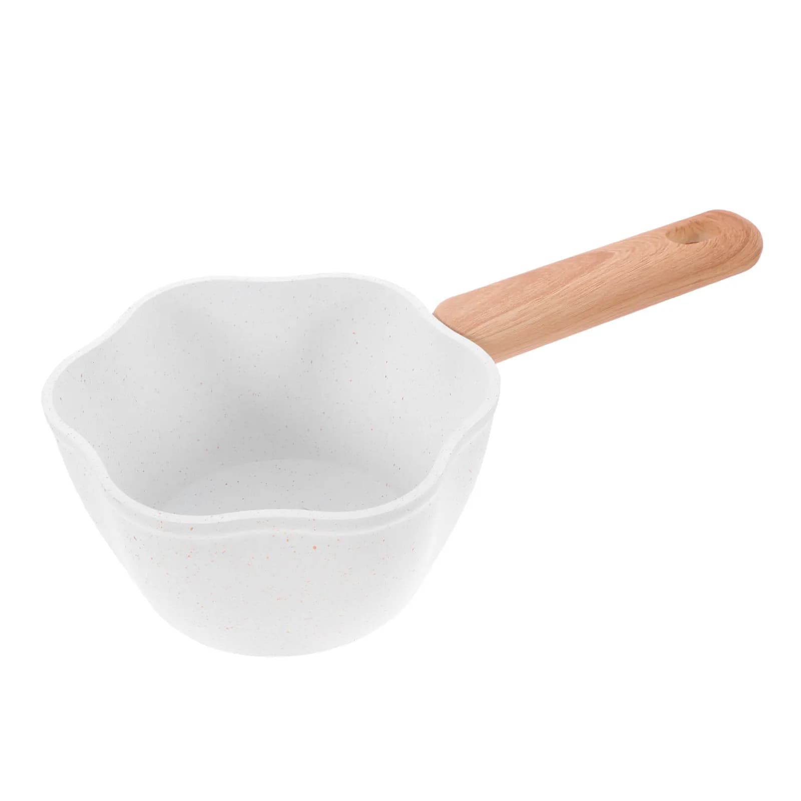 Mini Nonstick Milk Saucepan 450ml Aluminium Alloy Egg Frying Pan Chocolate Melting Pot Small Cooking Pot Oil Heating