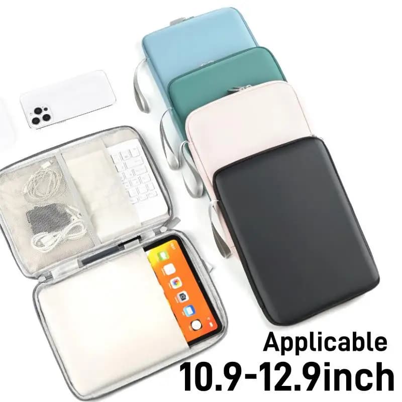 Laptop Inner Waterproof Anti Slip Liner 10.9 Inch 12.9 Inch Portable Tablet Case Laptop Bag Soft Laptop Bag