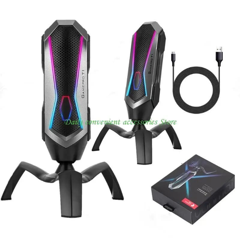 97QB USB Gaming Microphone Wireless Boys Wireless Male Microphone Mini Yanmai- Condenser T