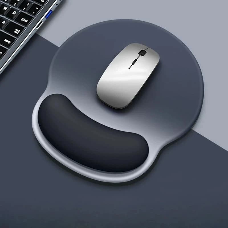 Gradient Non‑Slip Mouse Pad Soft Foam Ergonomic Wrist Support Mice Mat Desktop Mat With Wrist Rest Comfortable For Office