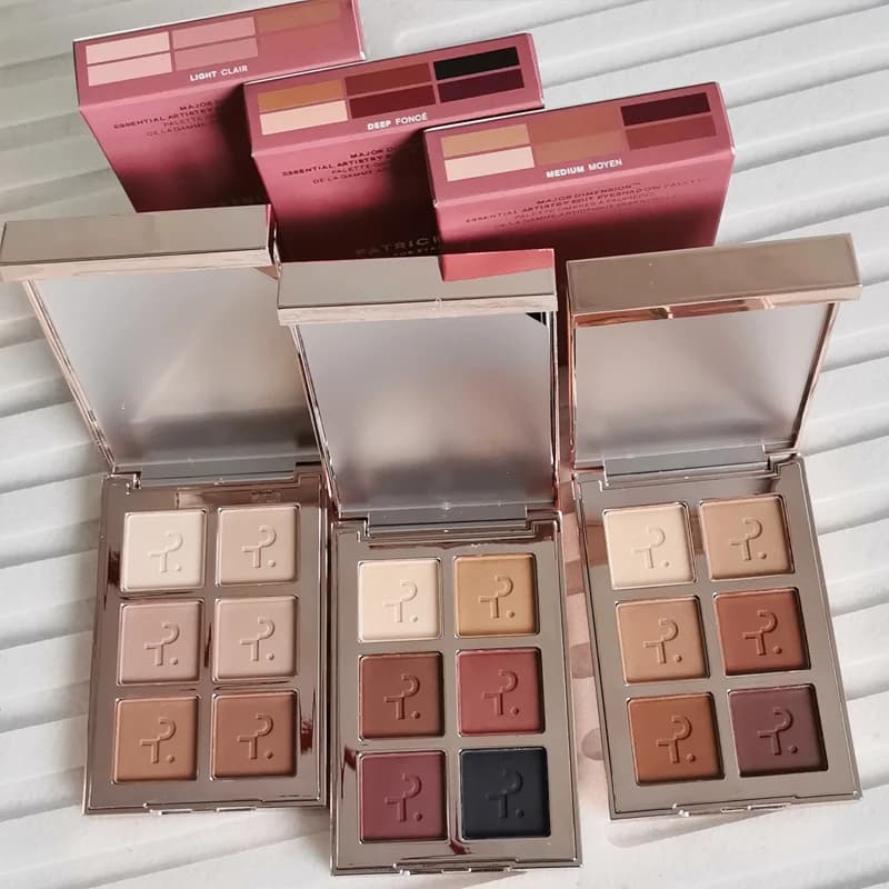 Luxury Patrick Matte 6-color Eye Shadow Plate Light Two-tone Blush Powder & Cream Natural Makeup Waterproof Facial TA Blusher