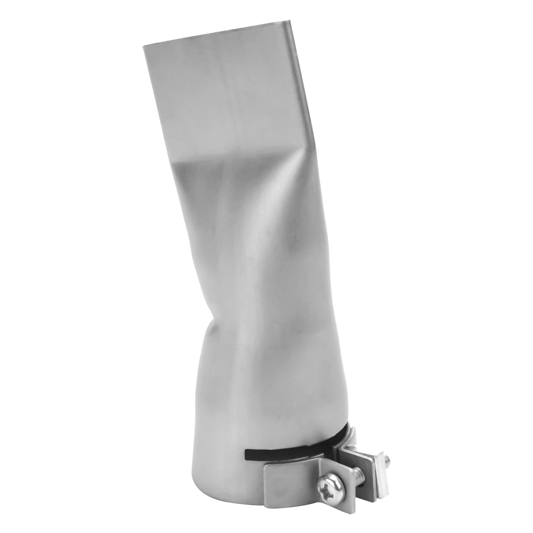 LIKE WISH Ugello Tubolare Piatto a Bocca Larga da 40 mm per Pistola Saldatrice Plastica/Aria Calda/Per Saldatore di Plastica