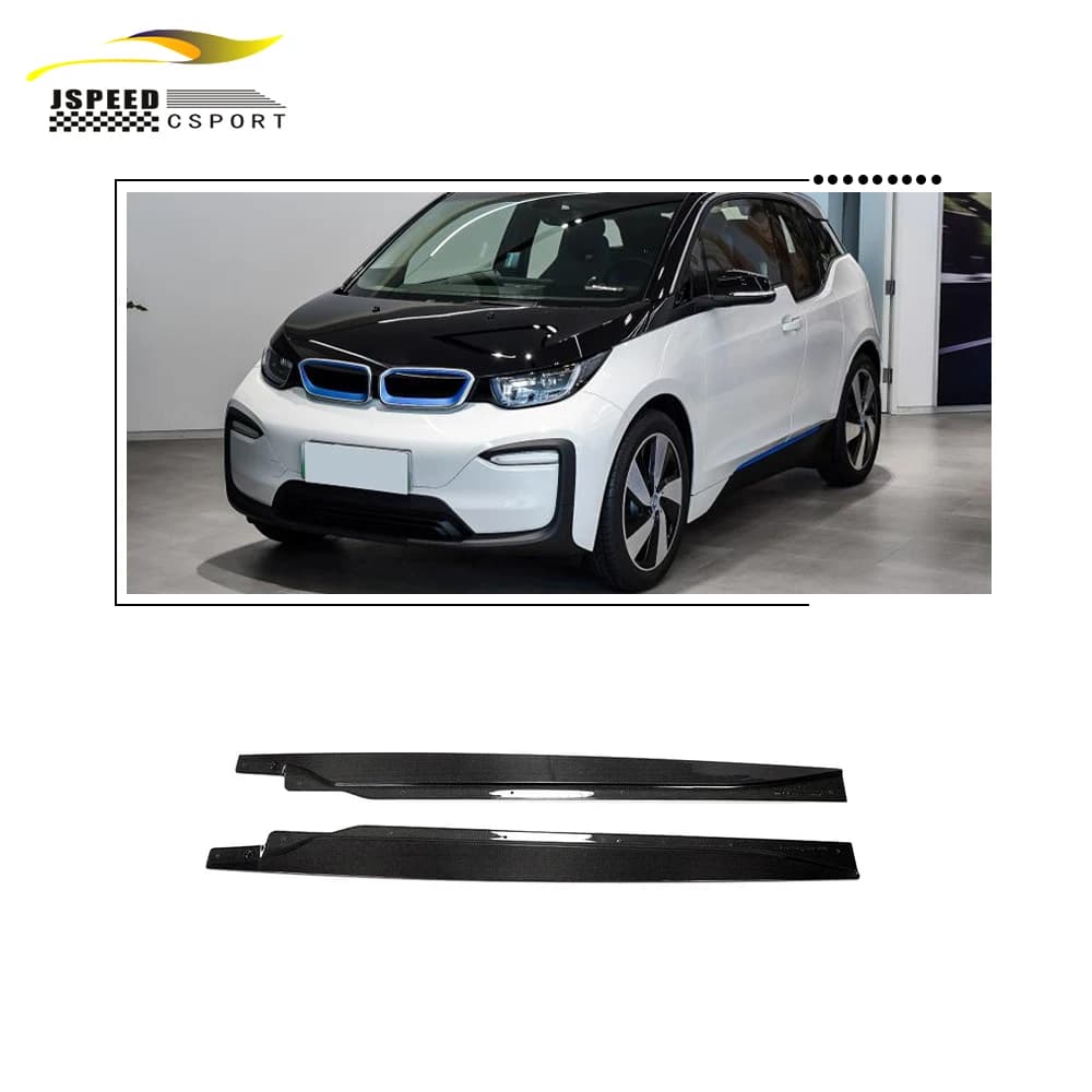 Adatto per minigonne laterali in fibra di carbonio Adatto per il hatchback della BMW serie I3 a 4 porte dal 2014 al 2020