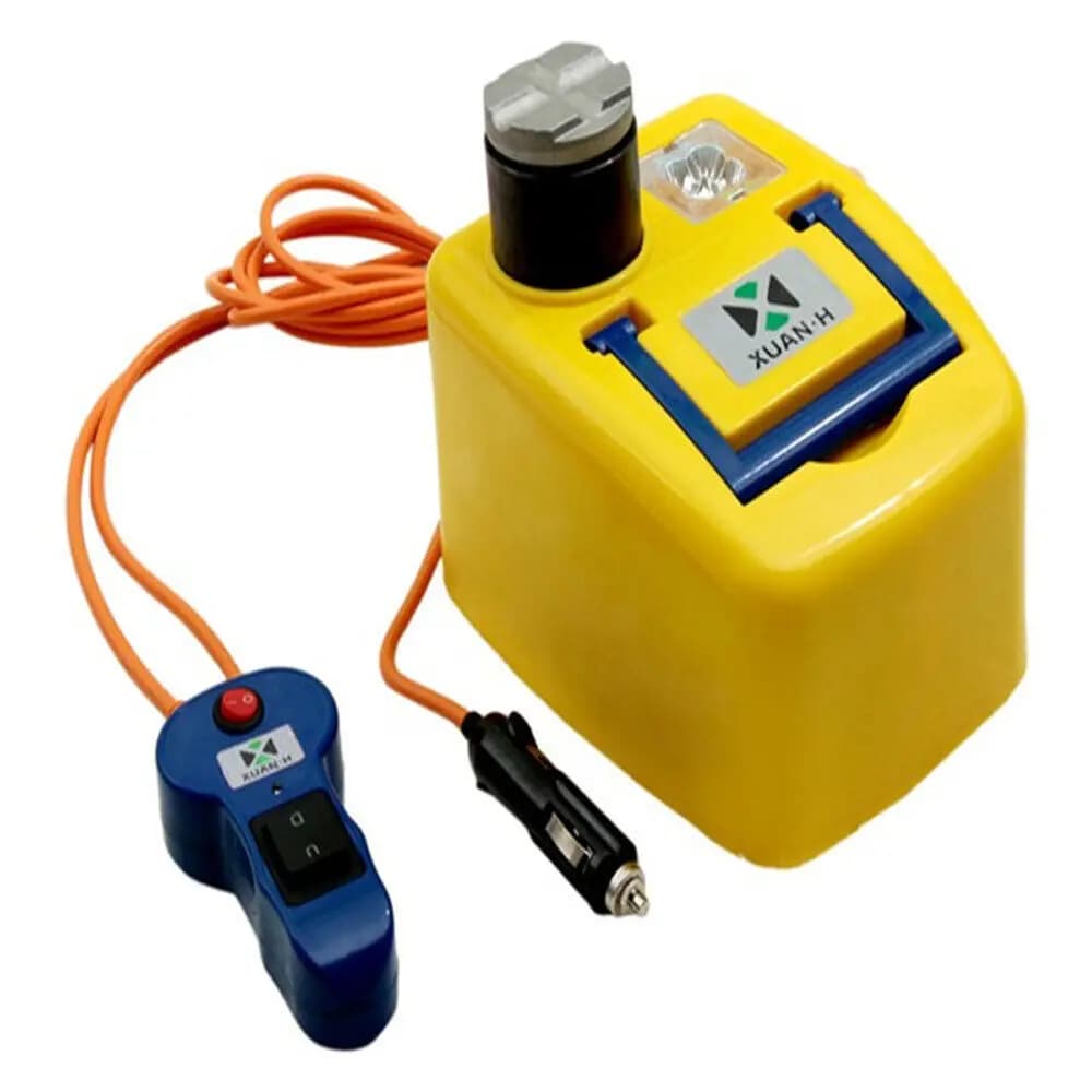 Martinetto idraulico elettrico per auto elettrica Martinetto protettivo con luce a LED per gonfiaggio pneumatici con avvitatore a percussione elettrico