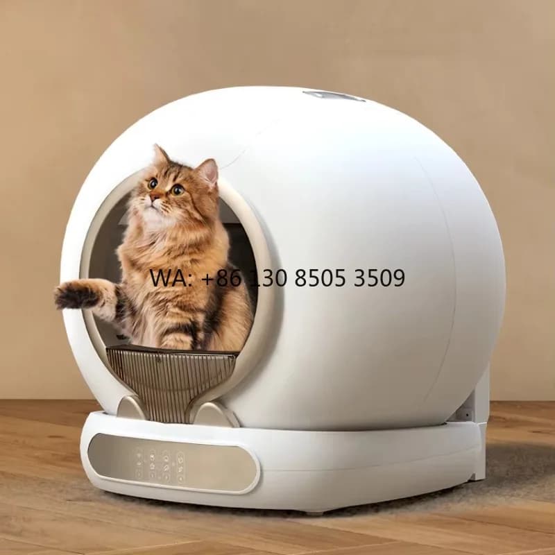 Lettiera Automatica Intelligente per Gatti con Autopulizia e Controllo Tramite App WIFI - Fornitura Diretta di Fabbrica, Prodotti per Animali Domestici, Nuovo Modello