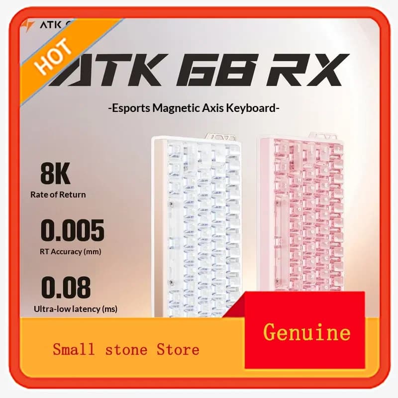 Authentic ATK 68RX Gaming Mechanical Keyboard with PC Desktop Convertible Solution, Developed Internally for Valorant
