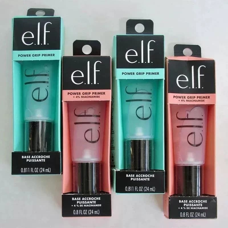 Primer Gel Base Trucco Hot Elf 24ml con Acido Ialuronico e 4% Niacinamide, Gel Illuminante Idratante a Lunga Durata, Primer Verde 75ml