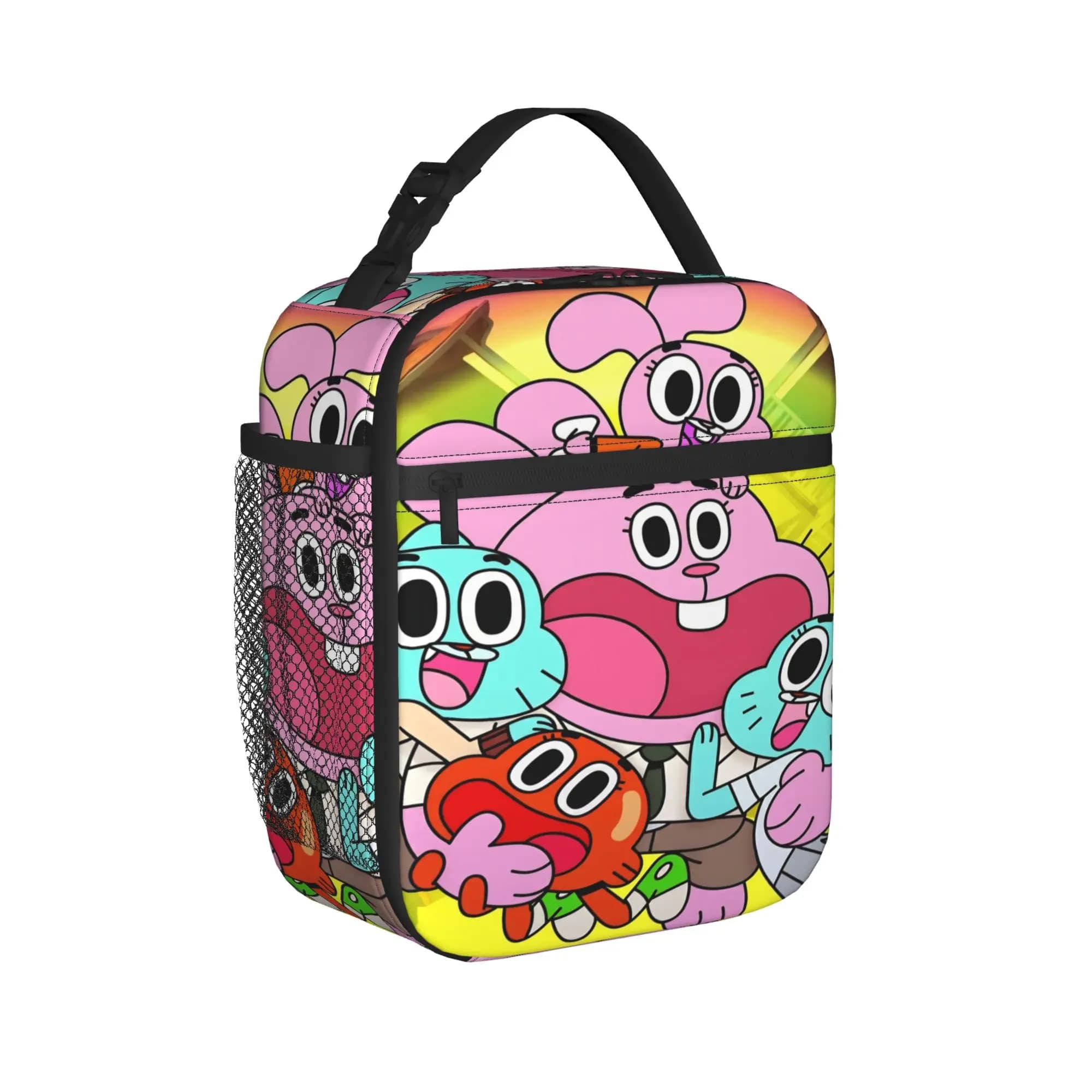 Anaise Gumballs Darwins Insulated Lunch Bag Cooler Bag Lunch Container Amazings Gumballs Tote Lunch Box Food Handbags College