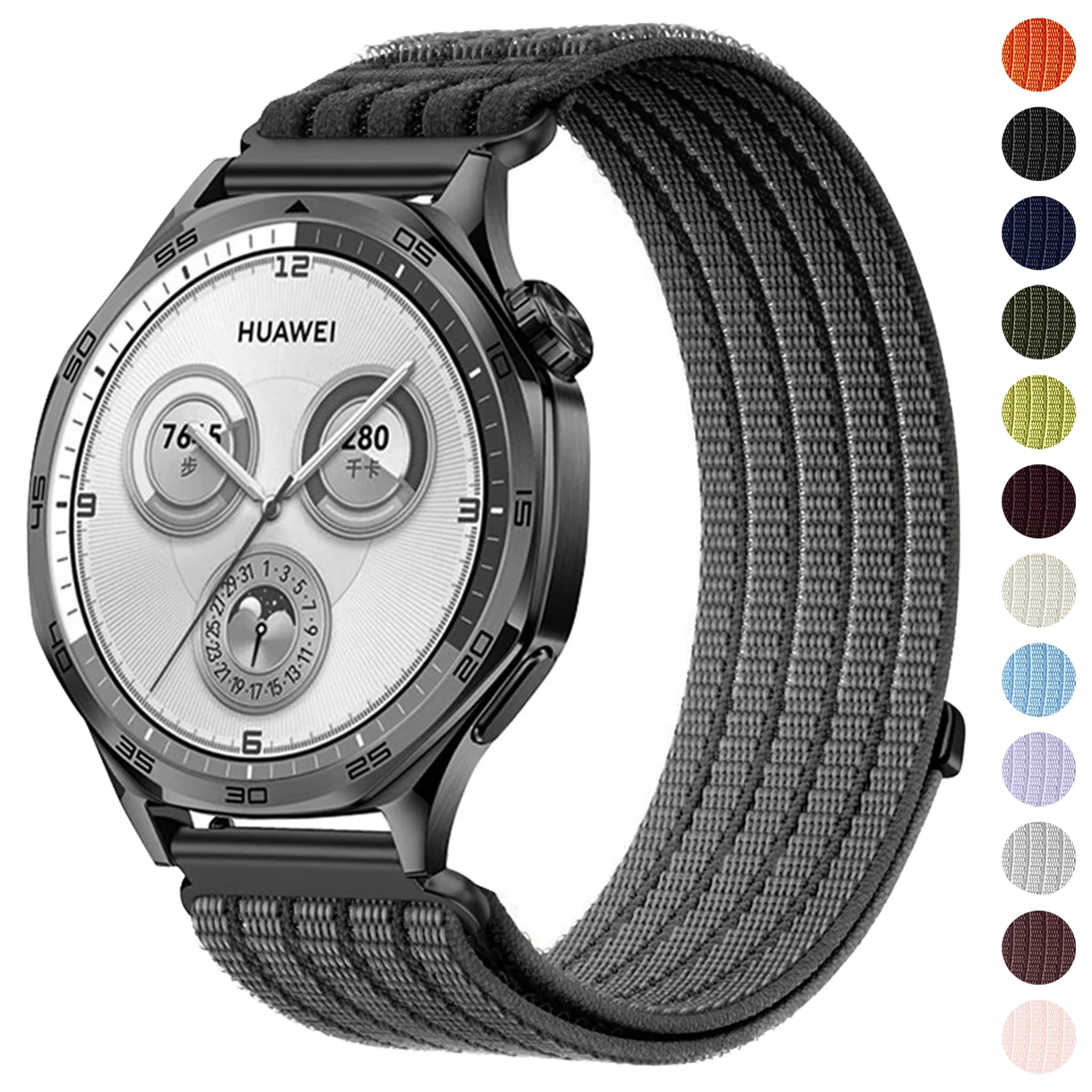 18/20/22mm Nylon Strap For Huawei Watch GT Runner 2/GT6 Pro GT5 Pro 46mm Bracelet Correa for Huawei Watch GT 6 5 4 41/46mm Band