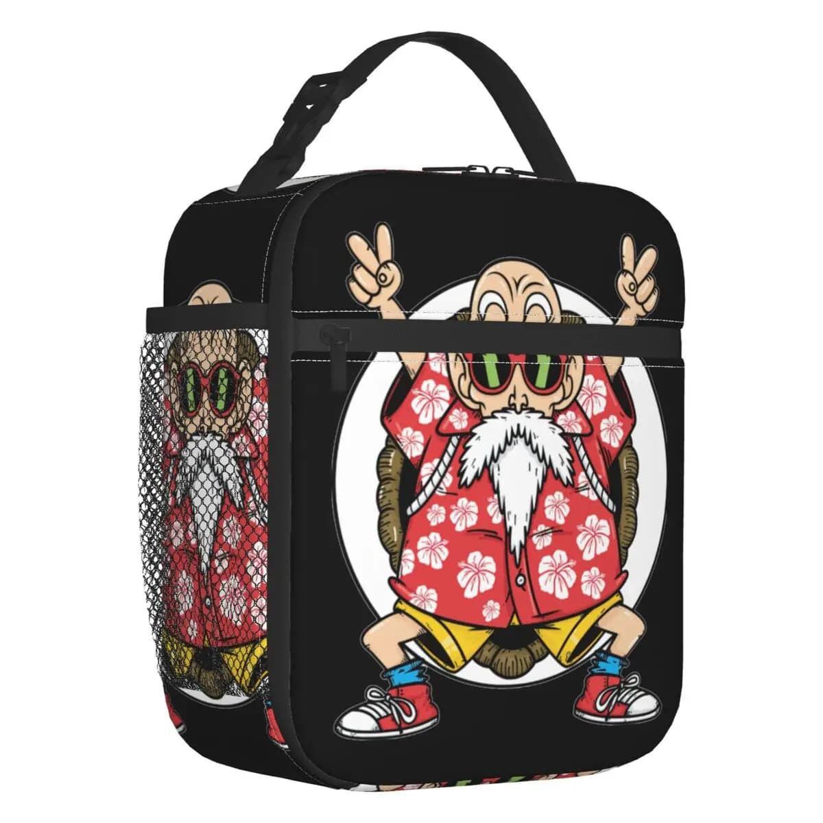Borse Pranzo Personalizzate DBZ Dragon Ball Goku Anime Giapponese, Borsa Termica Portatile per Uomo e Donna, per Scuola, Ufficio, Esterni, Contenitore per Alimenti