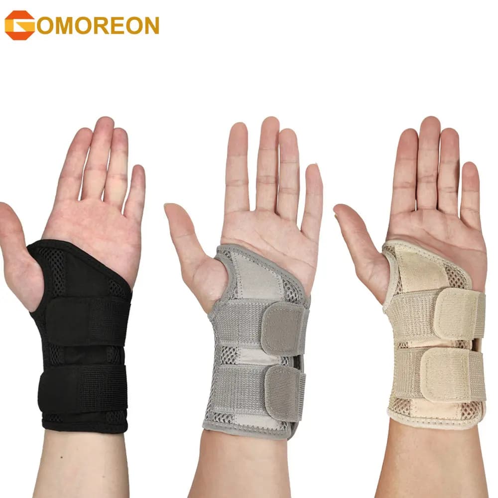 1 carpal tunnel wrist brace for women and men - wrist strap for support for hands and wrist and arthritis tendon relief from pain
