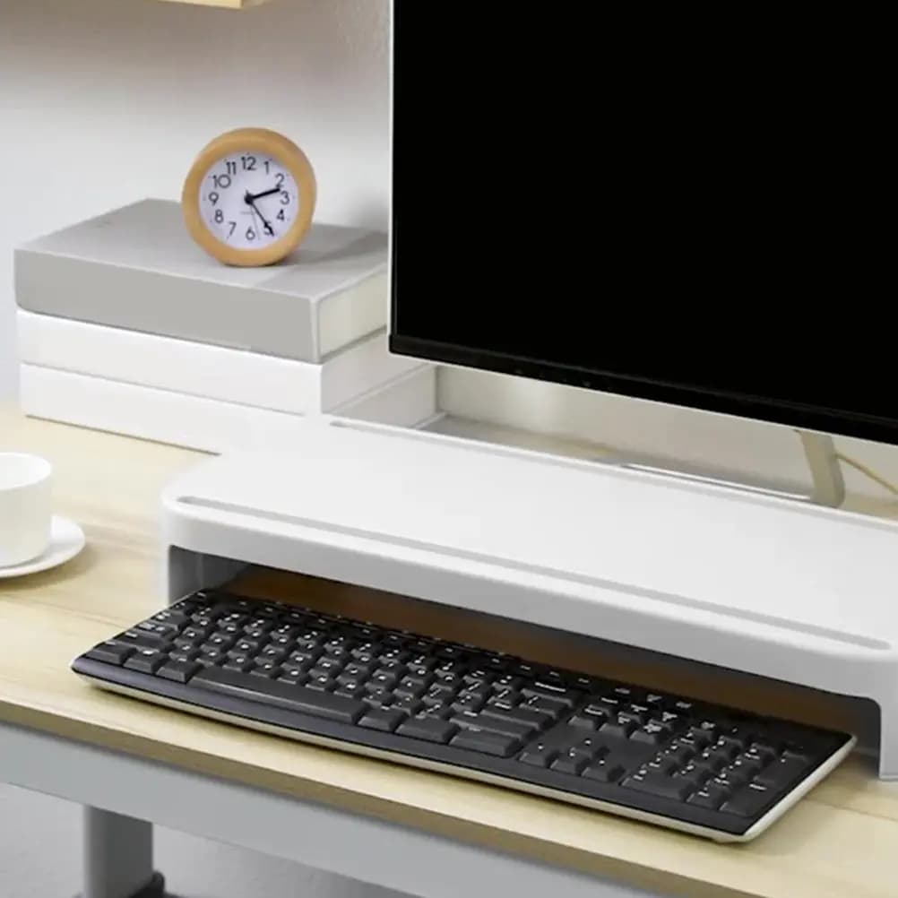 Adjustable Ergonomic Monitor Support, Highness Lift, Home Use and Office,Abrasion Resistant
