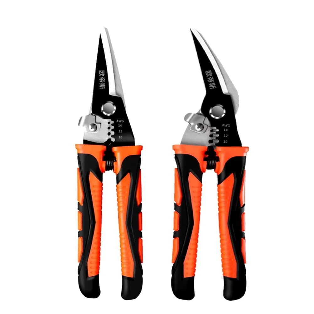 Industrial grade SK5 garden scissors for home use in 9 inch multifunctional manganese steel for pruning