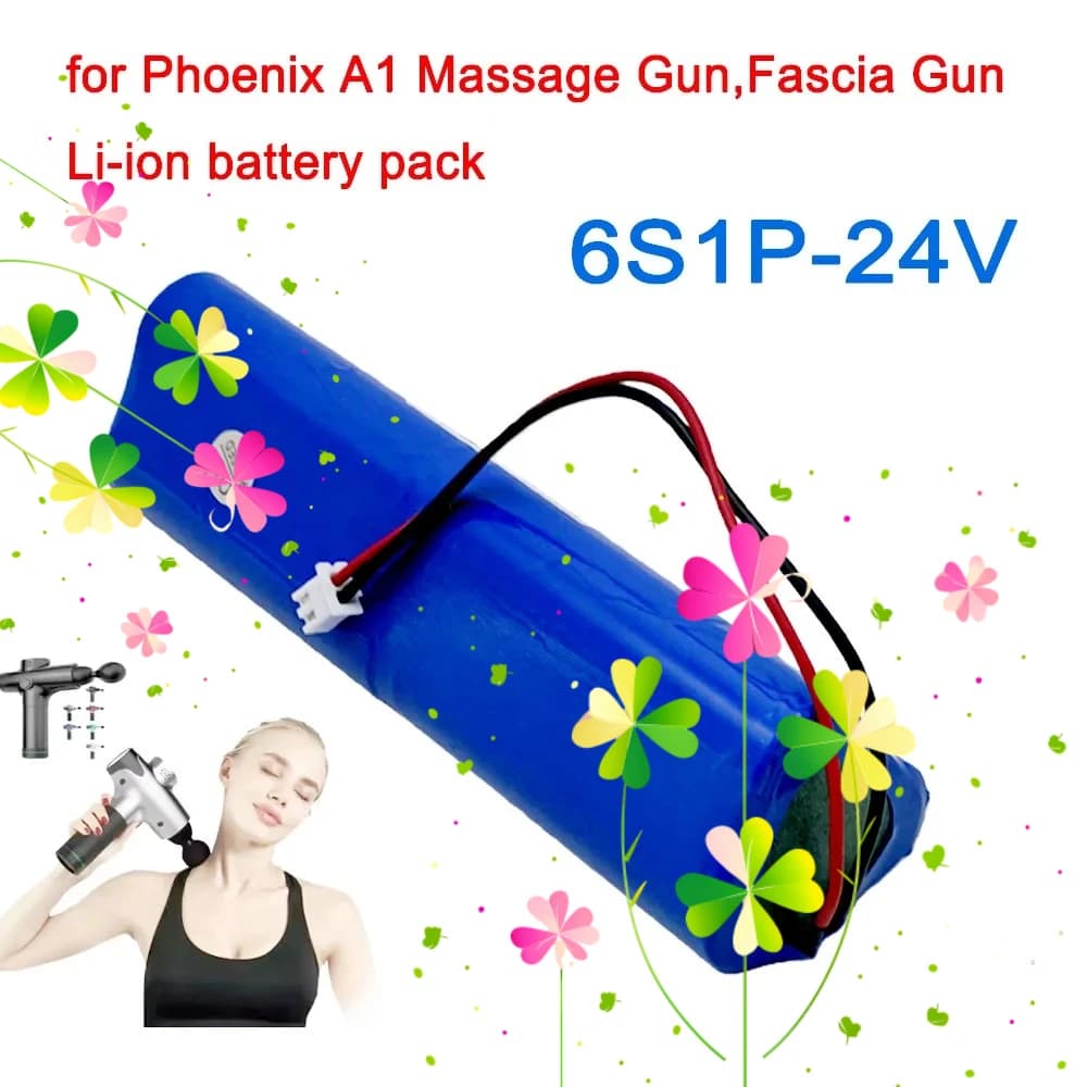 24V 2500mAh Utilizzato per il massaggio con la pistola Batteria al litio ricaricabile diretta in fabbrica da 60Wh