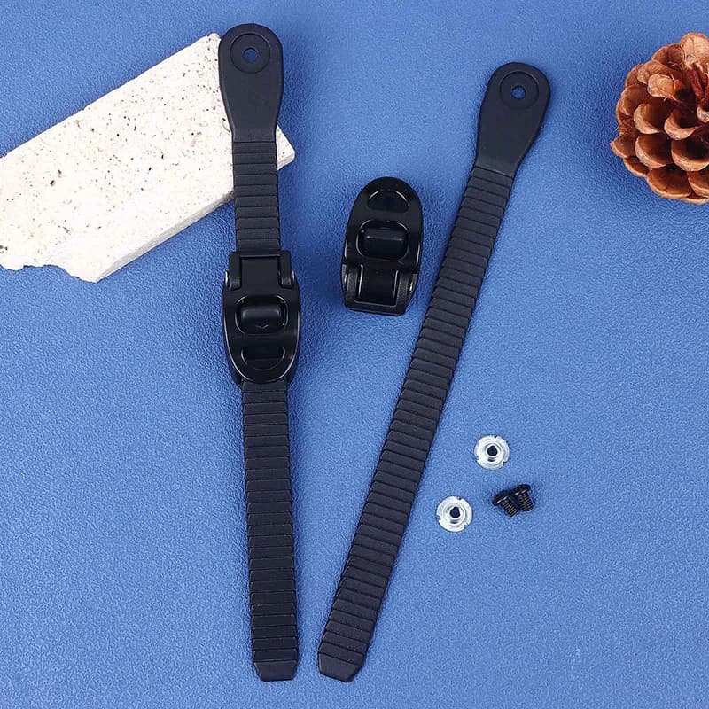 Nuova Offerta: 2 Pezzi Cinghie per Caviglia da Snowboard con Viti, Cinghie Regolabili per Pattini a Rotelle, Ricambi per Attacchi Snowboard