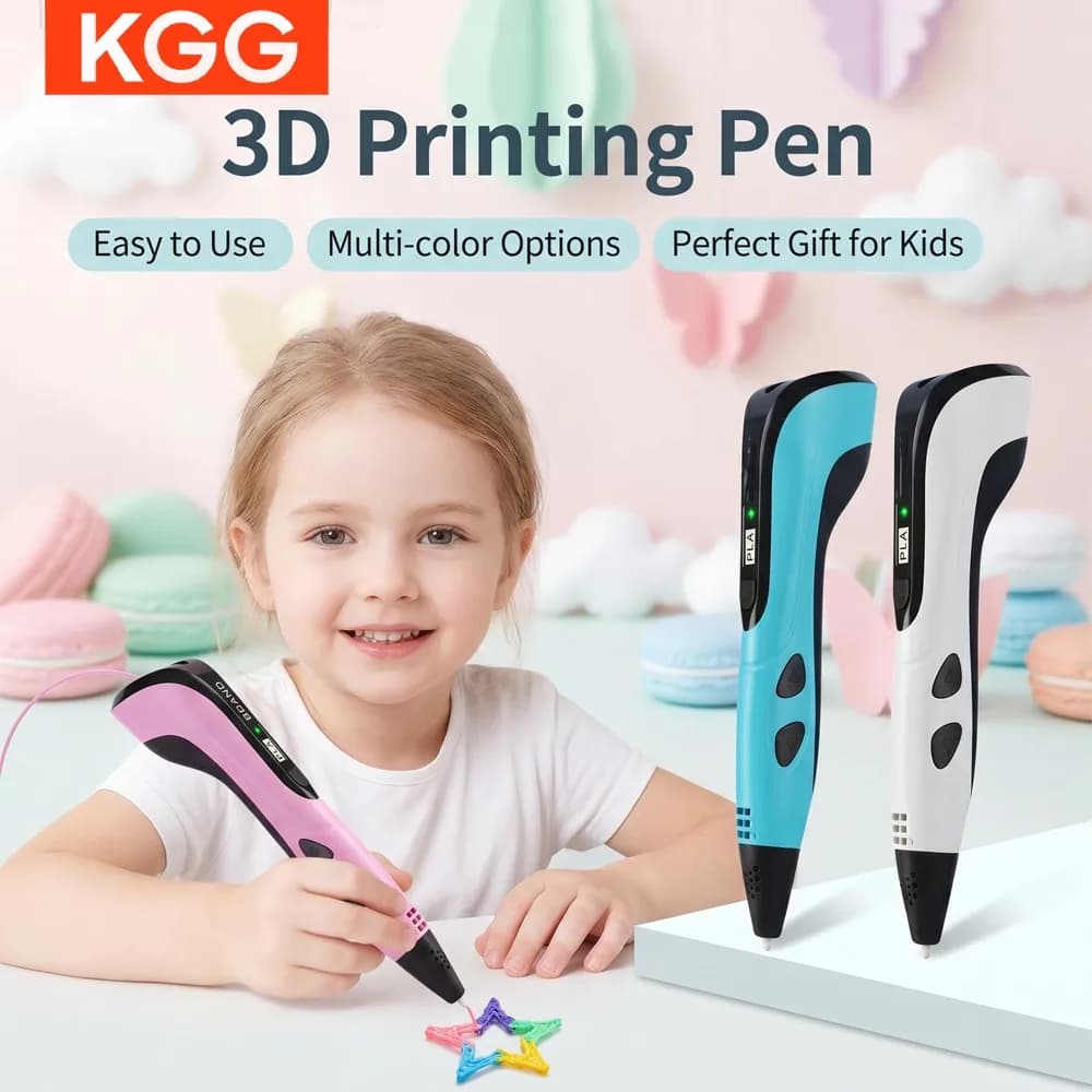 3D Pen 3d Printing Pen Children DIY Drawing Pens PLA Filament Birthday Christmas Boys Girls Gift For Kids
