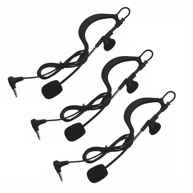 Adatto per V6C PRO FBIM V4C PLUS Arbitro Auricolare EJEAS Jack da 3,5 mm Full Duplex Walkie Talkie Accessori Arbitro di calcio Coac