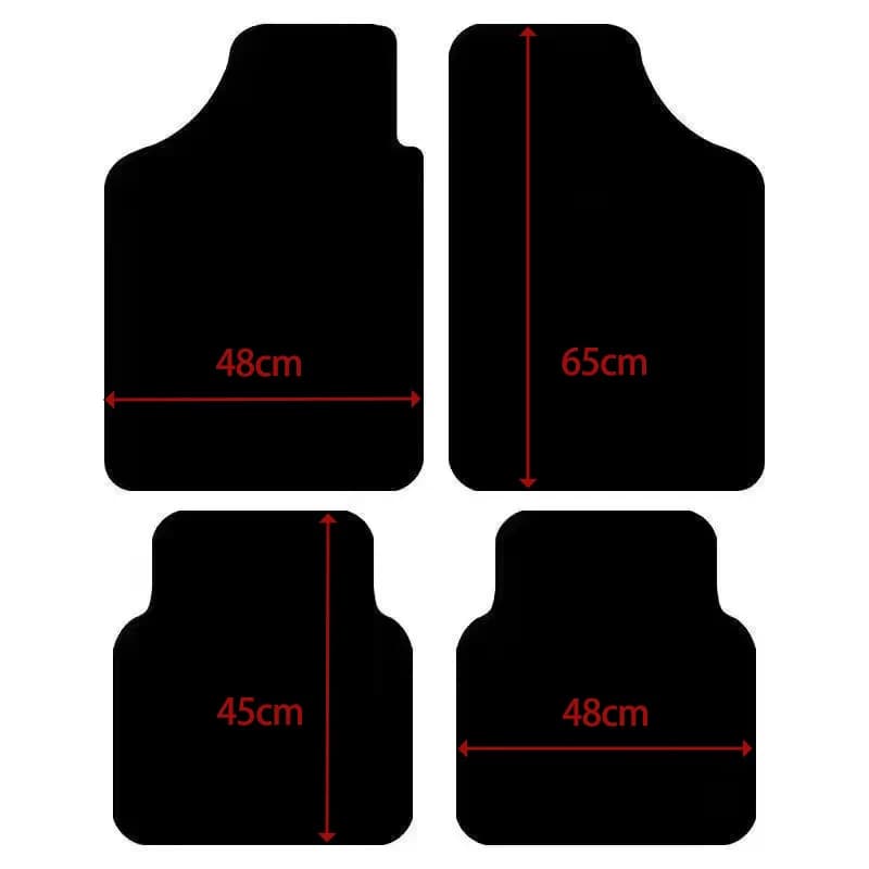 Universal Car Mats for BYD Atto 3 Yuan Plus Song Plus All Models Car Accessories Carpets