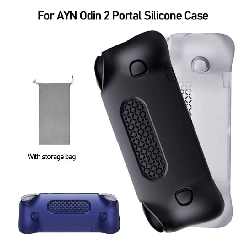 Grip Protect Custodia in silicone per AYN Odin 2 Portal Console di gioco Maniglia Custodia protettiva con custodia per AYN Odin 2 Portal