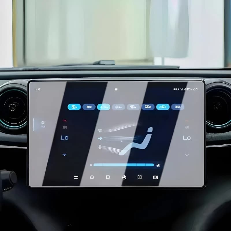 Per BYD Qin plus 2021-2025 Modelli 10.1-12.8 pollici protezione dello schermo in vetro temperato Auto infotainment radio GPS Console Navigazione per