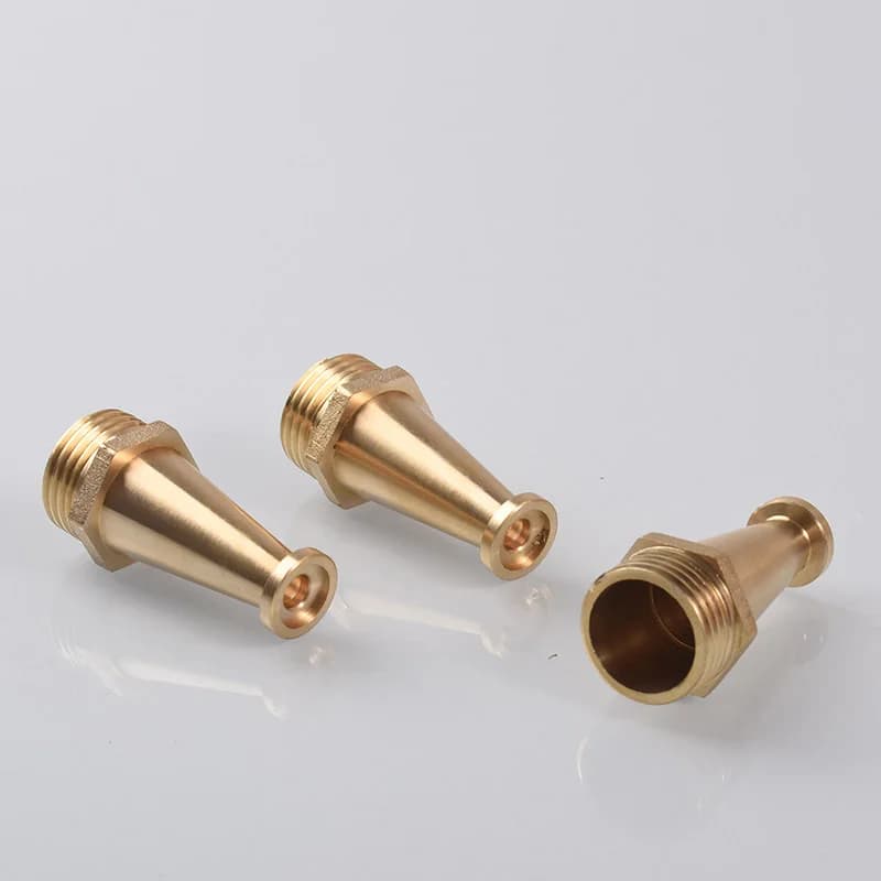 1~50Pcs 1/2" BSP Brass Male Garden Hose Nozzle Valve Lawn Car Wash Long Spray Connector High Pressure Fire Spray Gun Nozzle