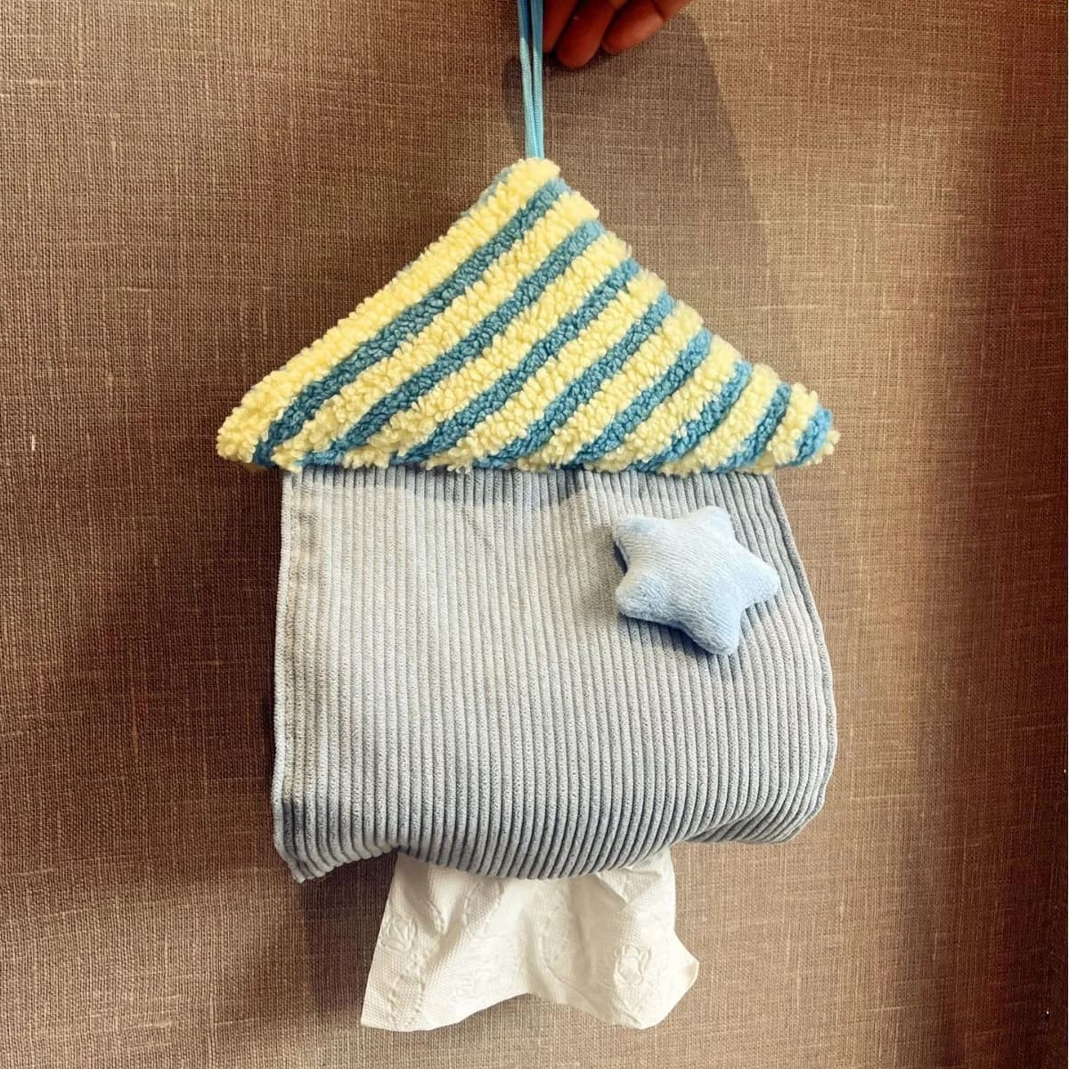Nuovo grazioso portafazzoletti a forma di casetta, porta salviette da cucina, porta fazzoletti da bagno, decorazione per la casa, porta carta igienica.