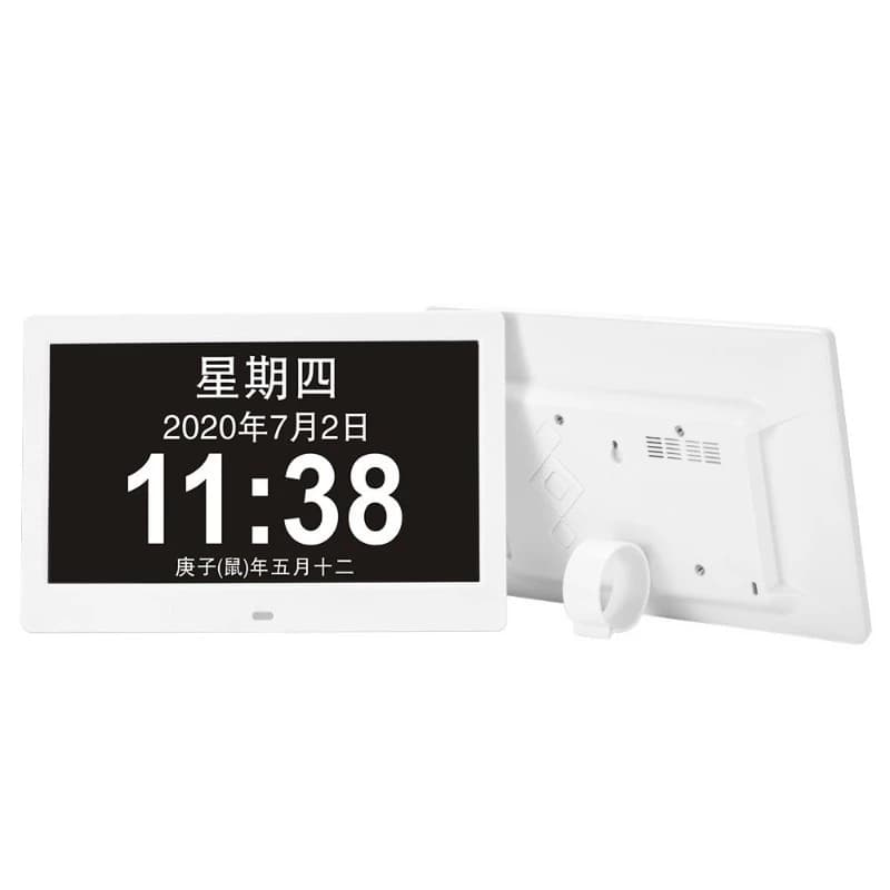 Calendario Perpetuo Smart WiFi con Promemoria, Meteo, Orologio Elettronico e Cornice Fotografica Digitale