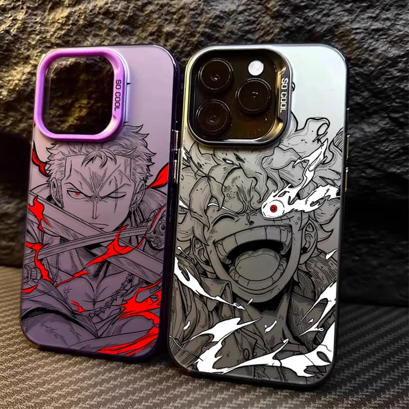 O-One P-Piece Nika Luffy Roronoa Zoro Case for Xiaomi POCO X7 X6 X5 X3 F6 F5 M6 Pro F8 F7 Ultra F4 F3 M7 M5s C85 C75 C65 C55