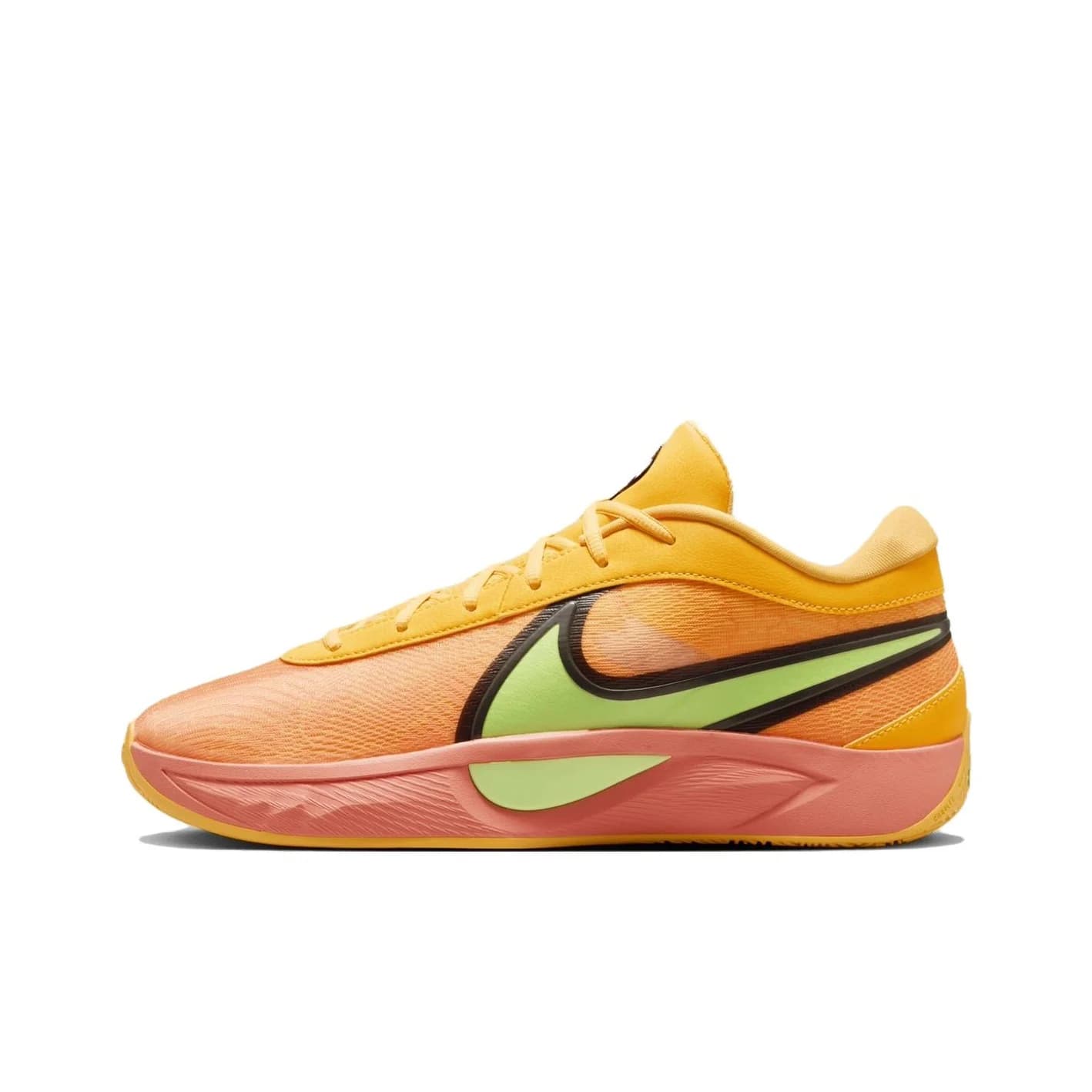 Nike Giannis Freak 6 Basketball Shoes Unisex Low Top Orange Green Black FJ7807-601