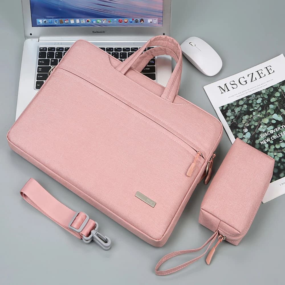 Custodia per laptop 12 13.3 15.6 Borsa per notebook a tracolla da 14 pollici per MacBook Air Pro M1 Lenovo Dell Huawei borsa valigetta