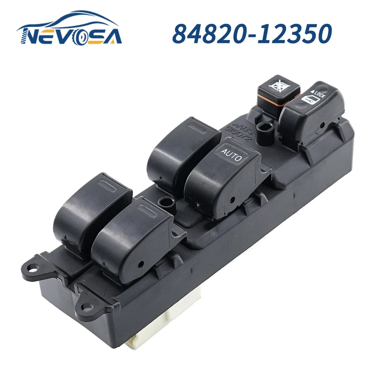 NEVOSA 84820-12350 Anteriore Destro Per il 1998-2002 Toyota Corolla AE110 Elettrico Finestra di Automobile Interruttore Principale 84820-52010 8482012350