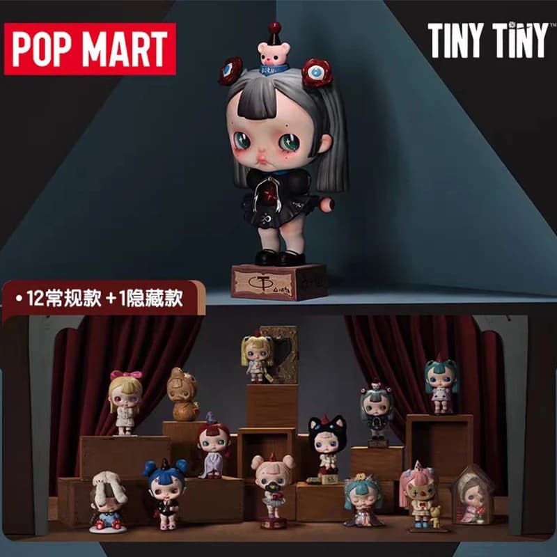 POP MART TINYTINY-PROLOGUE SERIES Trendy Blind Box Toys Guess Bag Mystery Box Anime Figure Desktop Ornament Surprise Gift