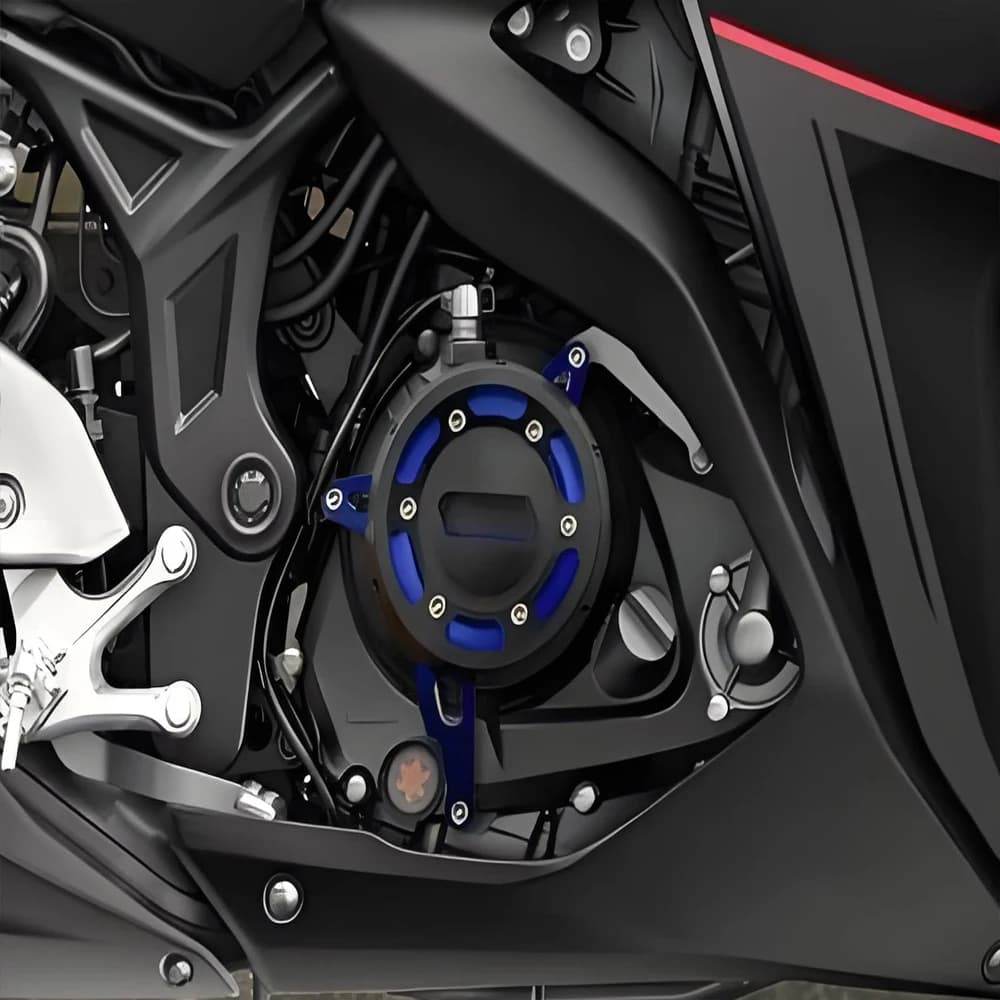 Suitable for 2015-2022 motorcycles Yamaha MT-03 YZF R3 YZF-R25 modified engine protection side cover anti-fall side cover
