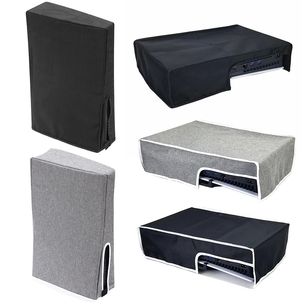 Copertura antipolvere per custodia protettiva per console di gioco PS5 Custodia protettiva antigraffio Custodia protettiva per host per accessorio di gioco PS5 Slim