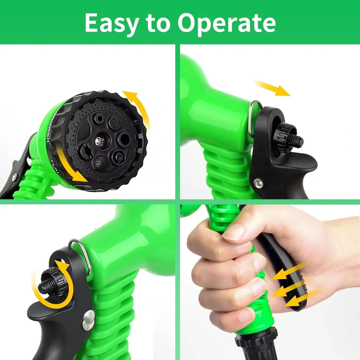 1 pc. New Expandable Magic Tube Premium 2026 High Pressure for Car Wash, 7 Spraying Functions, Garden Water Gun and Home Irrigation