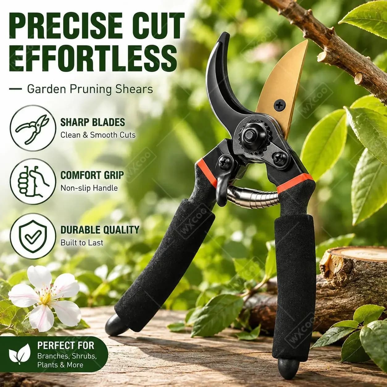 Labor-Saving Trees Cut Pruning Shears SK-5 Blade Scissors for Bonsai/Fruit Tree/Flowers/Branches Gardening Pruning Garden Pruner