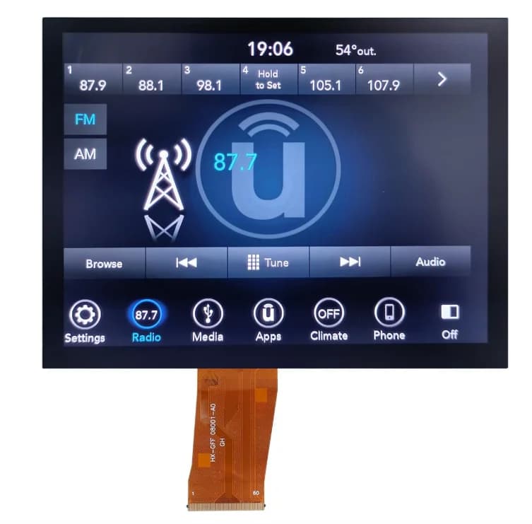 Nuovo pannello di visualizzazione schermo LCD da 8,4 pollici LA084X01-SL03 per LG LA084X01(SL)(03) Uconnect 4C UAQ 17-20 1 anno di garanzia