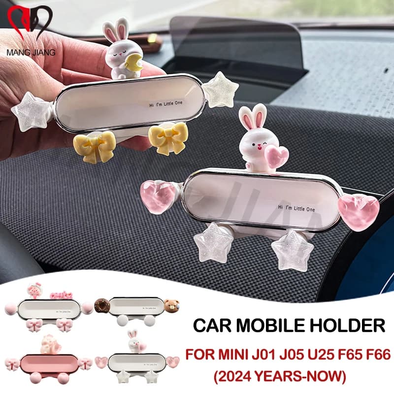 Supporto per telefono cellulare per auto per Mini J01 EV J05 Aceman U25 Countryman F65 F66 F67 Supporto per staffa GPS mobile Accessori interni
