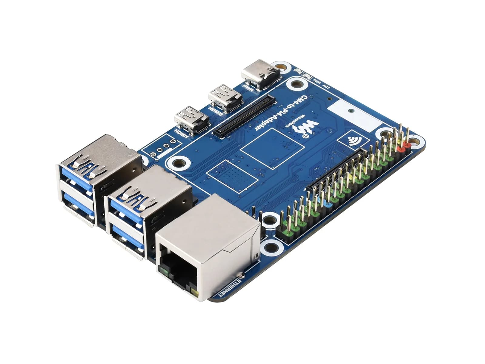 CM4 to Pi 4B adapter for Raspberry Pi, alternative solution for Raspberry Pi 4B, optional CM4