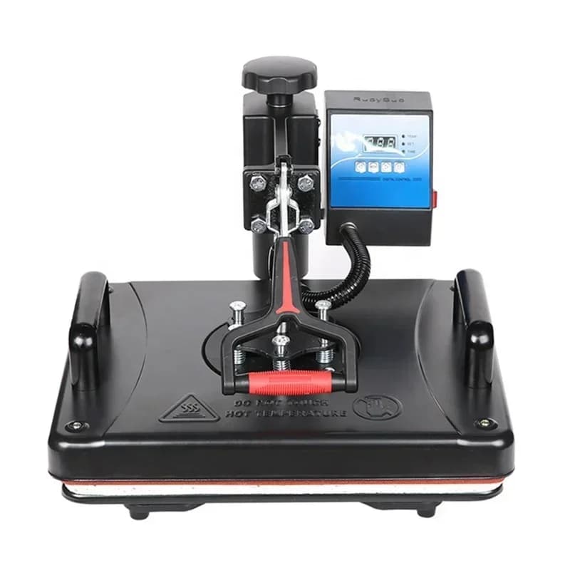 Macchina per stampa a sublimazione multifunzione 15 in 1 con pressa a caldo per metallo, carta per trasferimento a caldo, stampa digitale, tempo programmabile, 29*38 cm