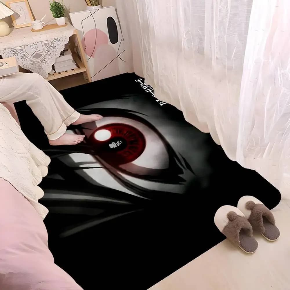 Anime D-death Note Manga Bathroom Mat Anti-slip Absorb Water Long Strip Cushion Bedroon Mat Welcome Doormat