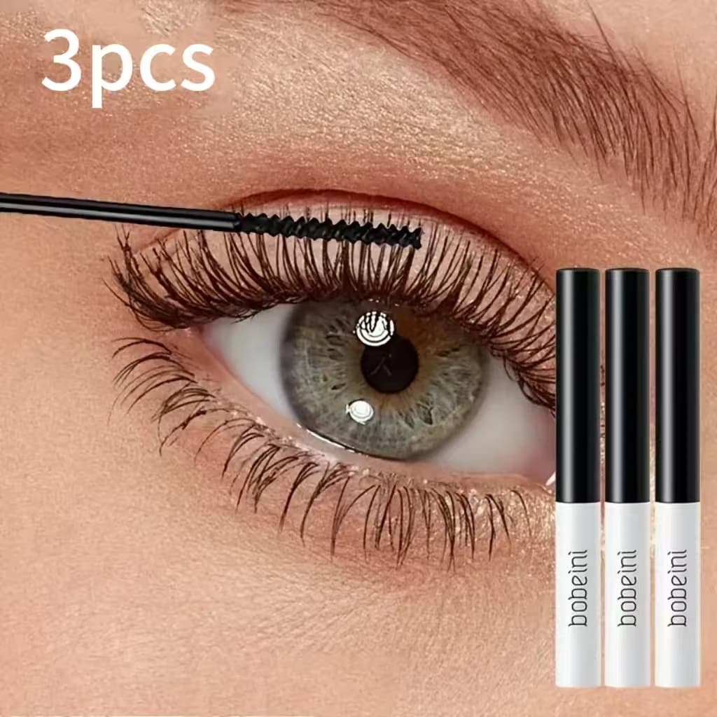 [Confezione da 3 ciglia nere a lunga durata e resistenti al sudore] Ciglia nere in fibra di seta 4D, testina extra fine, ciglia sottili e folte, trucco occhi resistente al sudore e all'acqua, effetto ciglia effetto semi di girasole, cosmetico a lunga durata