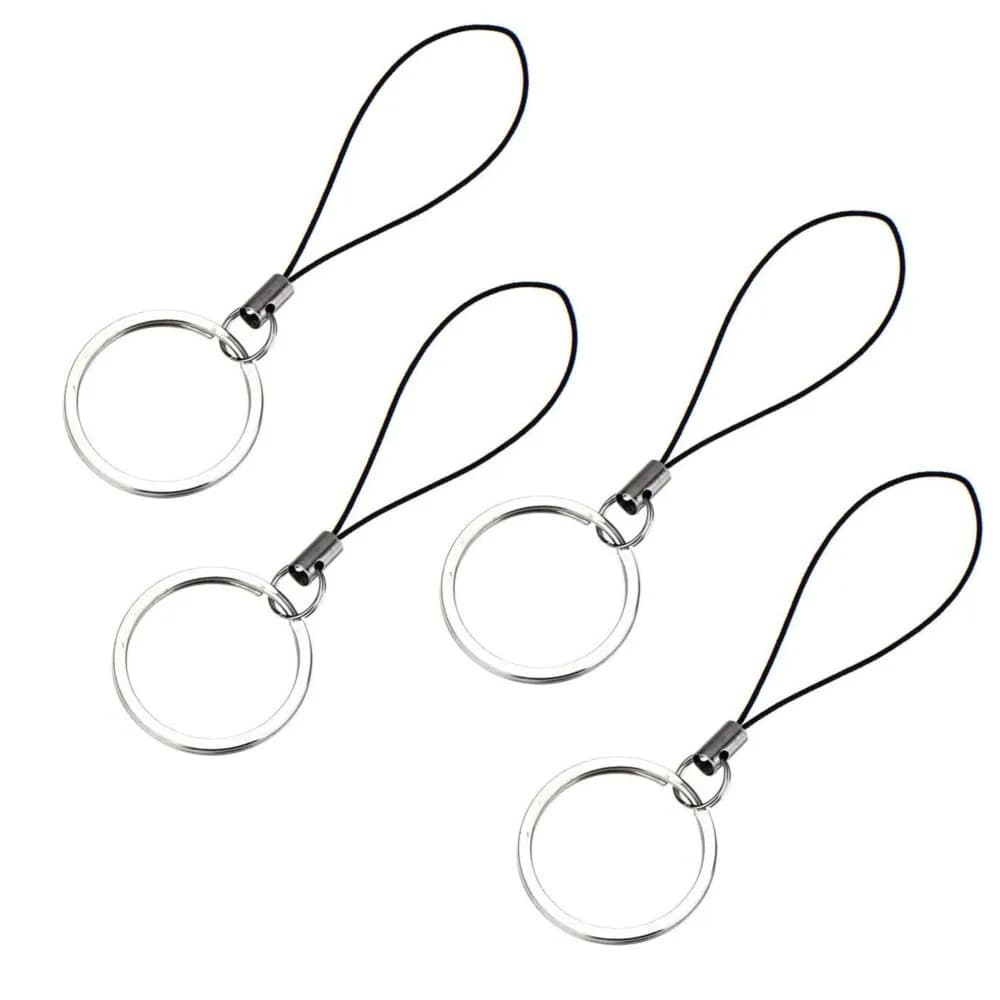 10 pezzi portachiavi divisi accessori fai da te chiavetta USB portachiavi porta badge identificativo corda per appendere portachiavi creazione di materiali