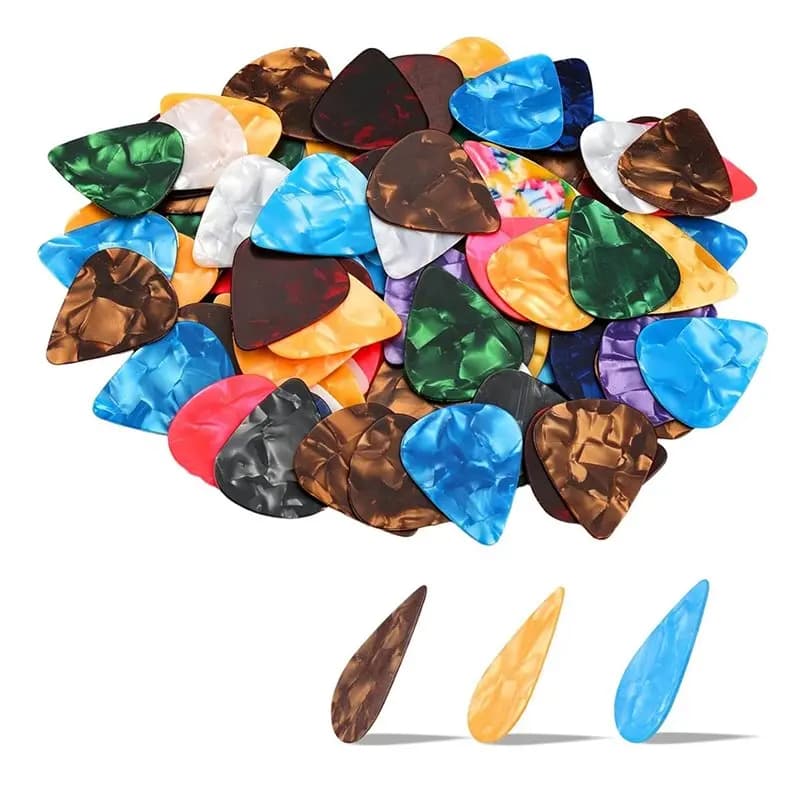 B48B-Guitar Picks 3 Different Thickness Guitar Pick For Guitar Ukulele