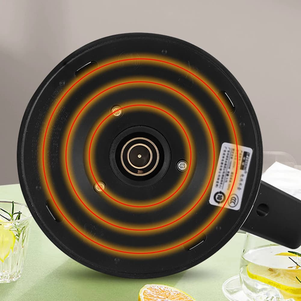 Bollitore Elettrico in Acciaio Inox da 2,2L con Display Digitale, Spegnimento Automatico, 1500W, Riscaldamento Rapido, Utensile da Cucina