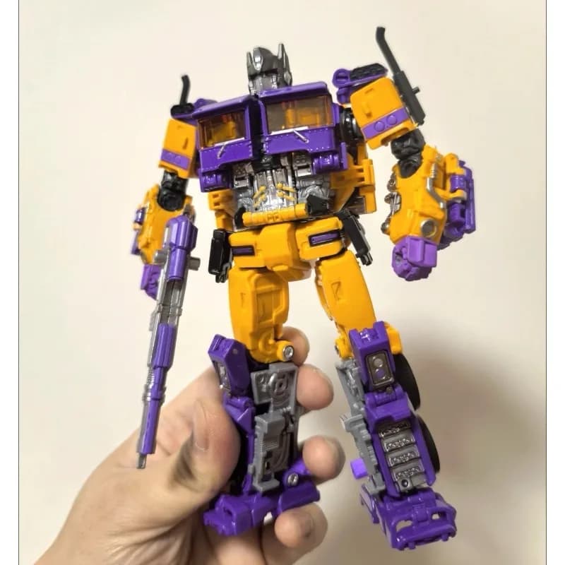 NUOVO Giocattolo Trasformabile Cybertron OP Commander, Modello in Edizione Limitata Viola, Robot Deformabile, Action Figure, Regalo per Ragazzi