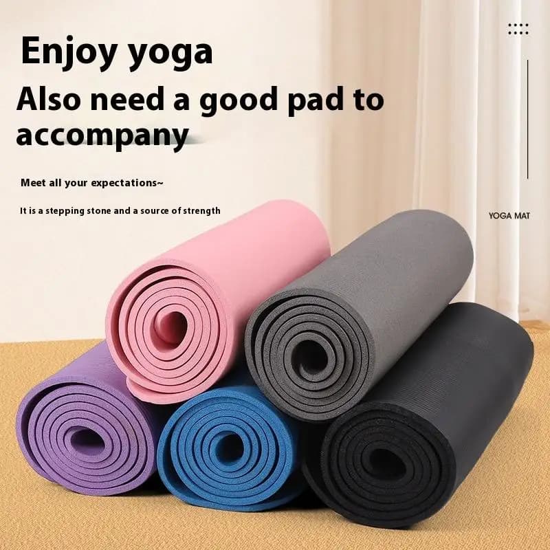 1PC 3MM thick sports fitness mat for exercises, EVA foam yoga mat for Pilates and Gymnastics