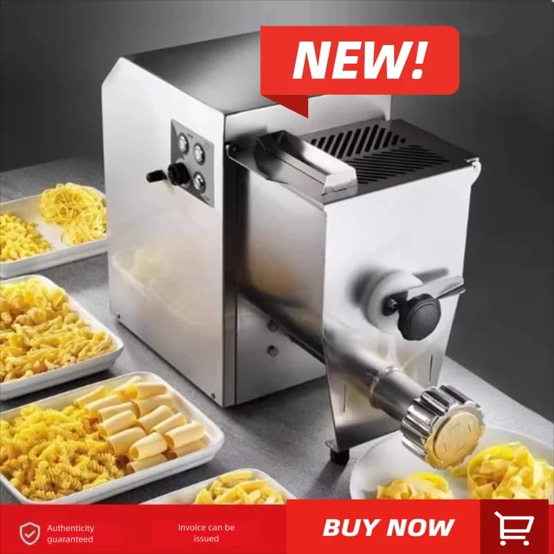 Macchina per pasta completamente automatica Macchina per formare noodle a tubo cavo Macchina per noodle da cucina domestica