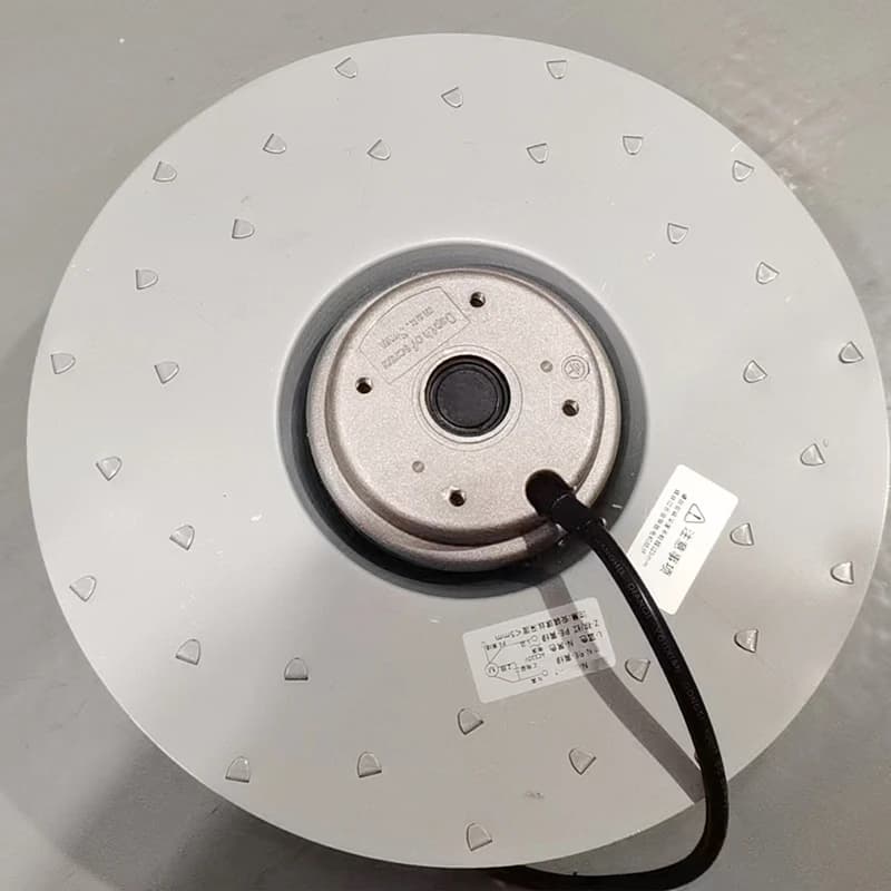 Ventilatore centrifugo per piegatura all'indietro CA a basso rumore 230 V 110 W 250 mm per lavatrice industriale