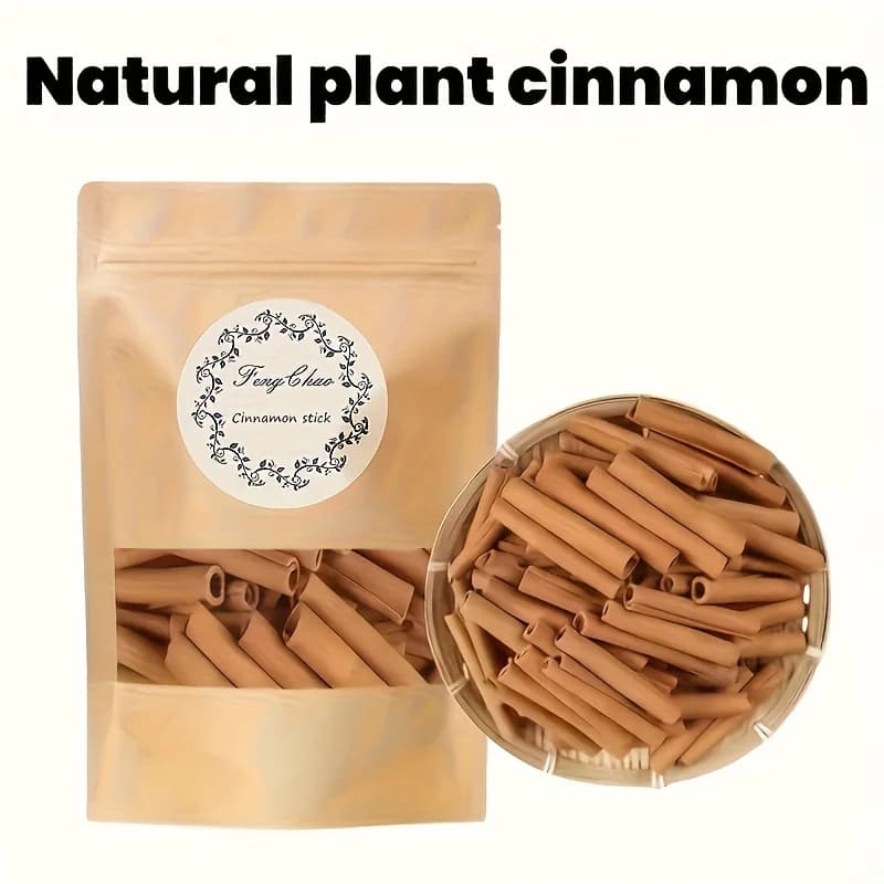 Bastoncini di incenso alla cannella da 30/60 g Confezione ad alta tenuta Design raffinato - Incenso naturale a base vegetale adatto per yoga, meditazione e fragranze domestiche, profumo di cannella lenitivo per rilassare corpo e mente, purificazione interna, regali di festa, Natale, Ringraziamento, ecc. , Adatto per tutte le stagioni